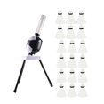thumbnail image 3 of Almencla Automatic Badminton Serve Machine Badminton Ball Tosser Trainer Device Badminton with 18 Badmintons, 3 of 8