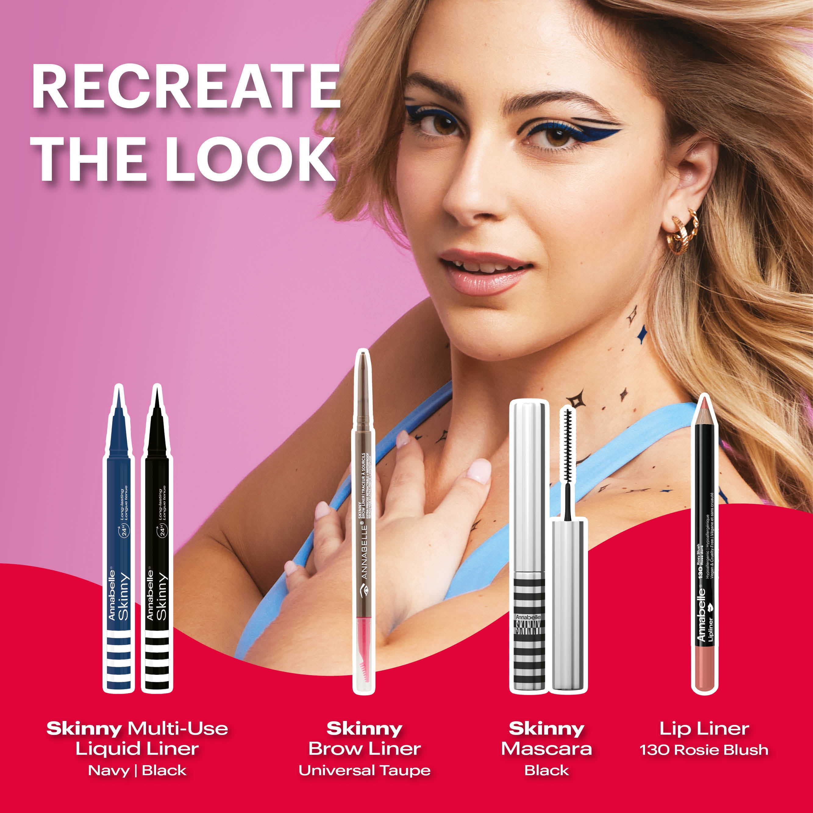 Annabelle Skinny Multi-Use Liquid Liner, Blanc
