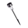 thumbnail image 3 of 1pc Stainless Steel Solar LED lamp; Sloar Lawn Lamp IP44 Level Outdoor Garden Pathway Landscape Lamp, 3 of 6