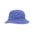 thumbnail image 1 of Top Headwear Washed Design Bucket Hat, Royal M/L, 1 of 2