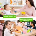 thumbnail image 4 of 6Pack Salad Dressing Container Condiment Cups Container with Lid Leak-Proof Portable for Bento Box Picnic Camping, 4 of 10