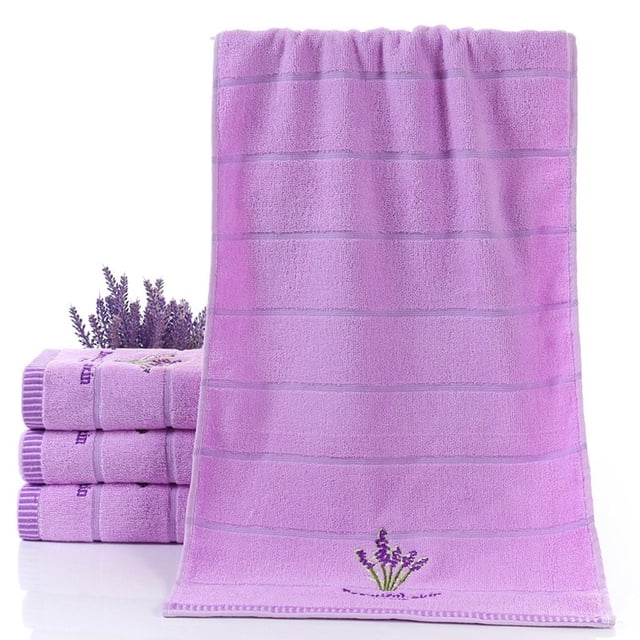 Lingettes pour le Visage en Pur Coton Épaississant à Rayures