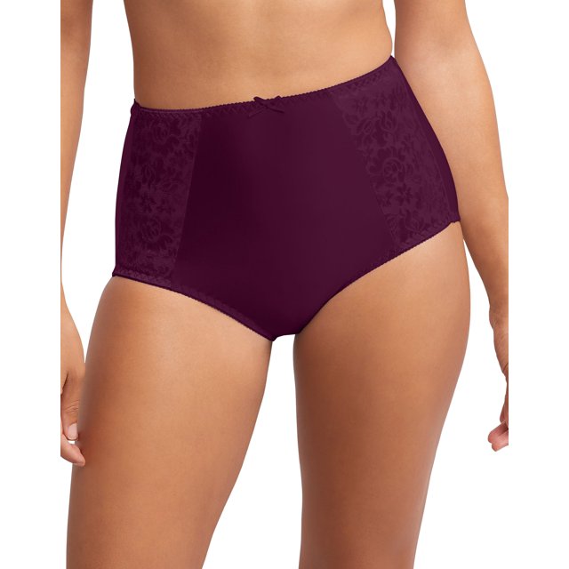 Bali Womens Double Support Brief, 6, Nightfire Red