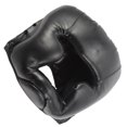 thumbnail image 1 of Boxing Head Guard, Comfortable Nonslip Lining Boxing Helmet  For Outdoor Black Adult, 1 of 8