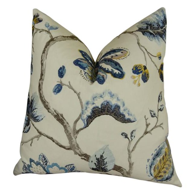 Plutus Bloom City Coussin à la Main, (Double Face 20" x 26" Standard)