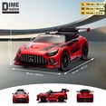thumbnail image 4 of Licensed Mercedes-AMG GT3 24V Kids Ride-On Racing Car with Premium Leather Seat, High-Speed Performance 24V Power Wheels, Motorized Track Toy with Parent Remote, Red, 4 of 6