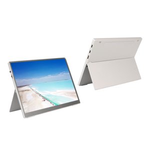 10.5inch Moniteur portable, 1920x1280P Stand réglable FHD IPS Écran de moniteur portable pour PC