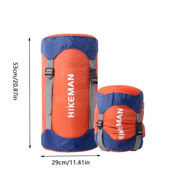 Camping Sleeping Bags Storage Bag (without Sleeping Bag) 35L Compression Sack Lightweight Sleeping Bag Nylon + Polyester Fiber Compression Regulation for Hiking and Camping Backpacking Storage Bag