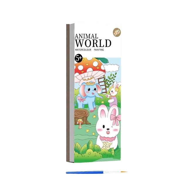 XFGOU Livre de Dessin Jouets et Passe-Temps Mini Bloc de Peinture Aquarelle Mini Bloc de Peinture Aquarelle Mini Bloc de Peinture Livre Bloc de Peinture Mini Mini Bloc de Peinture Aquarelle Écriture et Planche à Dessin