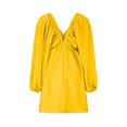 thumbnail image 3 of Robe Longueur Genou pour Femmes Col en V Longueur Genou Robe à Manches Longues Aguichant Rétro Robe Ample Aguichant Longue Robe pour Femmes Robe Ample pour Femmes Longue Robe Aguichant pour Femmes, 3 of 5