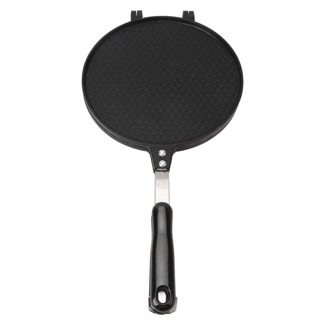 Waffle Cone Maker Non Stick, Easy Clean Ice Cream Waffle Bowl Machine, Fast Heating Crispy Pancake Maker for Home Use, Aluminum, Plastic