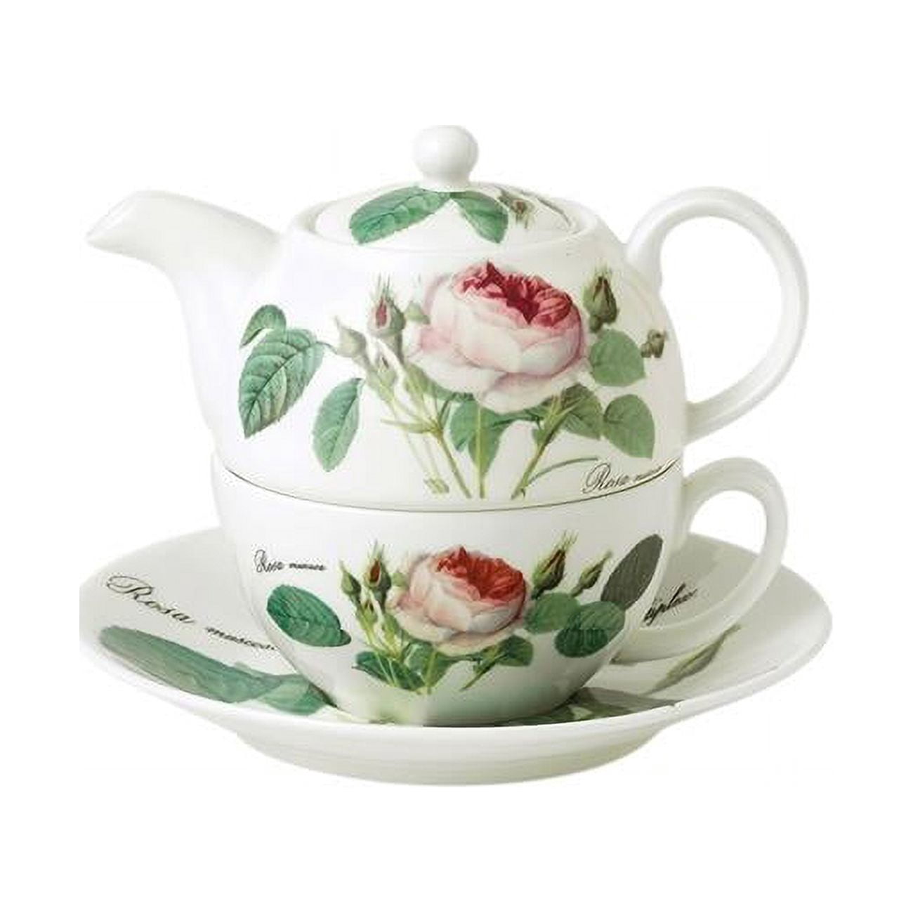 Thé pour une Théière avec Tasse à Thé et Soucoupe - Redoute Rose