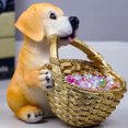 thumbnail image 4 of fastboy Resin Animal Shape Storage Basket Cute Decorative Vivid Realistic Office Desk USB Drive Key Bin Container, 4 of 6