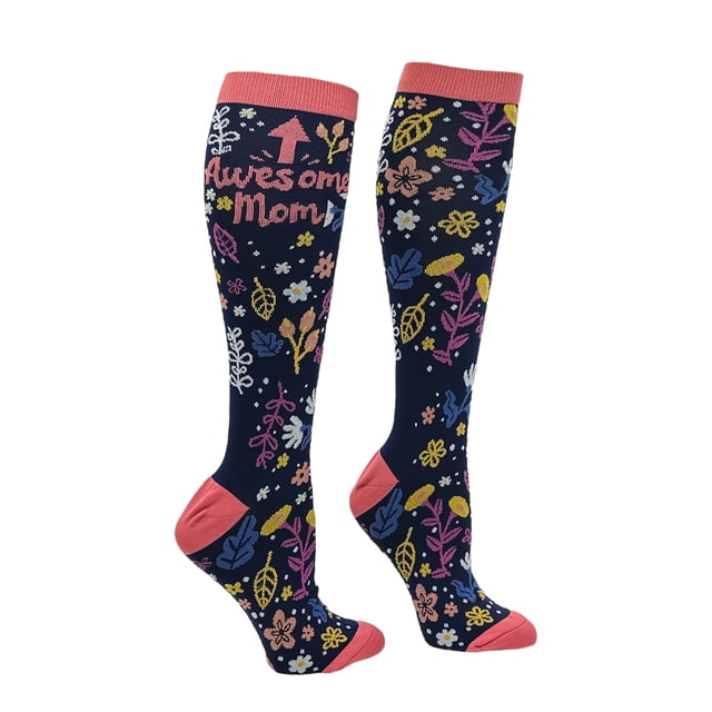 Bas de Compression pour Maman Awesome, Bas de Compression Drôles Mothers Day pour Femmes