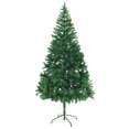 thumbnail image 2 of vidaXL Artificial Pre-lit Christmas Tree with Ball Set 210cm 910 Branches, 2 of 5