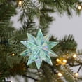 thumbnail image 4 of HOLIDAY TIME 3.25 Inch Mint Green Iridescent Star Christmas Ornament, 100% PP Hanging Tree Decor, 4 of 4
