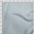 thumbnail image 4 of oneOone Velvet Grayish Blue Fabric Geometric Sewing Material Print Fabric By The Yard 58 Inch Wide, 4 of 4