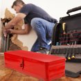 thumbnail image 3 of HEALEEP 1Set Tool Chest Box Thickened Iron Red for Home Use Portable Tool Organization, 3 of 8