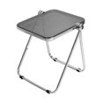 thumbnail image 3 of GROWTH TANK Small Foldable TV Tray Table Coffee Table Living Room Dinner Table Folding Snack Table for Dormitory Yard Apartment Gray, 3 of 9