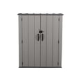 thumbnail image 3 of LIFETIME 53 Cubic ft Vertical Storage Shed With Rough Cut Finish, 3 of 7