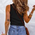 thumbnail image 5 of Liquidation d'Économies! Débardeur d'Été pour Femmes BEFOKA, Débardeur Décontracté pour Femmes, Débardeur Ajusté Sans Manches à Col Rond Confortable en Tricot Uni pour Femmes, 5 of 5