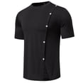 thumbnail image 3 of Cameland Mode Personnalité Homme Décontracté Ajusté Manches Courtes Imprimé T Manches Courtes Col Rabattu Blouse et Chemise, 3 of 4