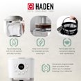 thumbnail image 3 of Haden Heritage 12 Cup Programmable Coffee Maker with Countertop Microwave, Blue, 3 of 12