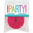 thumbnail image 2 of Hot Pink Crepe Streamer, 81 ft, 2 of 2