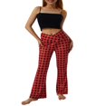 thumbnail image 2 of Pantalons de Yoga Bootleg pour Femmes Taille Haute Évasée Leggings d'Entraînement S-2TG, 2 of 5