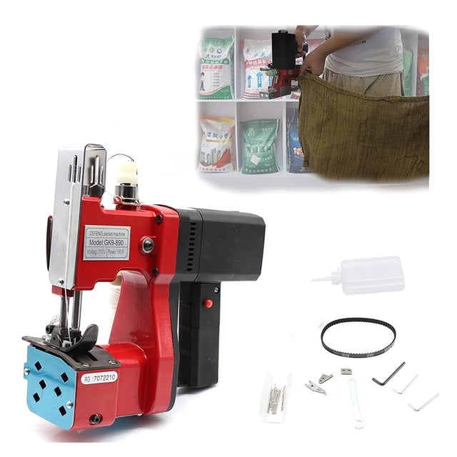 Portable Electric Sewing Machine Bag Stitching Closer Sack Seal Sewing Machine For Factory Warehouses, Bag Sealing ,Easy to Use
