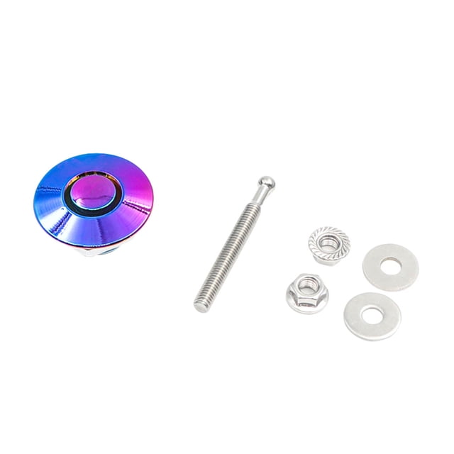 Transemion Modification de Voiture Serrure Capot Léger et Élégant Plusieurs Options Disponibles Multicolore DP16-32 1Set