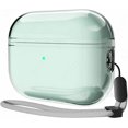 thumbnail image 1 of 2022 NEW Incase Lanyard for Airpods Pro 2nd Generation for Apple Air Pods Pro 2 Case Hang Rope High Quality with Colorful Cover Transparent Green For Airpod Pro2 2022, 1 of 6