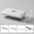 thumbnail image 1 of SHAGUOZHOU Baby Food Trays with Lids Silicone Baby Food Storage 1oz Freezer Ice Low Front Tray With Lid Large Capacity Silicone Ice Maker For Ice And Cubes, 1 of 7