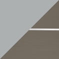 thumbnail image 3 of CorLiving Gallant Weather-Resistant Aluminum and Poly-Wood Stackable Outdoor Bar-Height Chairs, Silver Grey/Taupe (Set of 2), 3 of 8