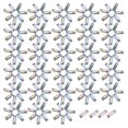 thumbnail image 1 of 200pcs/pack Flatback Acrylic Resin Sewing Shiny Crystal With Hole Craft Accessories(#9), 1 of 5