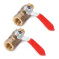thumbnail image 3 of Mini Ball Valve, Ball Valve Corrosion Resistance Practical Long Lasting Anti-Slip Stainless Steel  For Air Compressor Accessories, 3 of 8