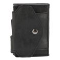 thumbnail image 1 of Auto Credit Card Holder Anti Theft Men Wallet Credit ID Cards Case Bag for Daily Use(Black ), 1 of 7