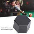 thumbnail image 4 of Billiard Chalk Holder, Portable Hexagonal Pool Cue Chalk Box with Aluminum Alloy Material, Lightweight and Durable, Easy to Use for Billiards Essential Accessories, 4 of 8