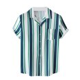 thumbnail image 1 of Birdeem Nouvelle Mode Décontractée Chemise à Carreaux Col Rabattu Manches Courtes Blouse & Chemise, 1 of 9
