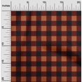 thumbnail image 1 of oneOone Cotton Flex Fabric Gingham Check Printed Fabric 1 Yard 40 Inch Wide, 1 of 4