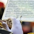 thumbnail image 2 of Golden Alloy Music Stand Bracket for Brass Instruments with Secure Grip and Elegant Design 7 Inch, 2 of 8