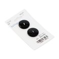 thumbnail image 2 of EMBASSY Classic Shank Buttons - 23 mm (0.91 in), 2-Pack, noir, 20 mm (0.79 in), 2 of 5