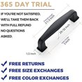 thumbnail image 3 of 30 Pack Solid 3 Inch Kitchen Cabinet Handles Matte Black Cabinet Pulls Black Drawer Pulls Kitchen Cabinet Hardware Kitchen Handles for Cabinets Cupboard Handles Drawer Handles Black Black, 3 of 5