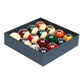 thumbnail image 3 of S SERENABLE 16Pcs Billiard Balls 57.2mm Pool Table Balls for Club Tournament Game Rooms, 3 of 9