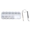 thumbnail image 1 of Octpeak Lunettes Vis Ensemble, Lunettes Kit de Réparation Vis de Lunettes Ensemble avec Tournevis à Écrou pour les Lunettes de Montre Tablette Téléphone Portable, Lunettes Kit de Réparation, 1 of 8
