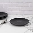 thumbnail image 2 of Mainstays Solid Salad Plate, Shiny Black, 2 of 5