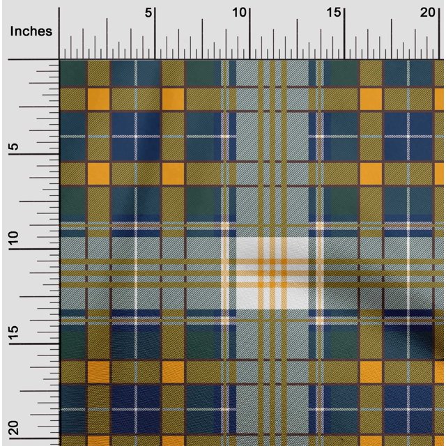 oneOone Viscose Jersey Fabric Tartan Check Fabric Prints By Yard 60 Inch Wide