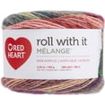 thumbnail image 1 of Red Heart® Roll with it melange™ #4 Worsted (Medium) Acrylic Yarn, 5.29oz/150g 389 Yards, 1 of 10