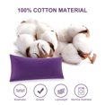 thumbnail image 4 of PiccoCasa 100% Cotton Body Pillowcases Soft Zipper Closure Grape 20"x54", 4 of 7