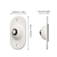 thumbnail image 4 of Durable And Load Bearing Swivel Caster Wheel With Silent Bearings For Home Hardware Accessories Roll Holder Rack Small Dish Drying Racks Pasta Rack Flat Drying Rack Large Kitchen over The Shelf, 4 of 9